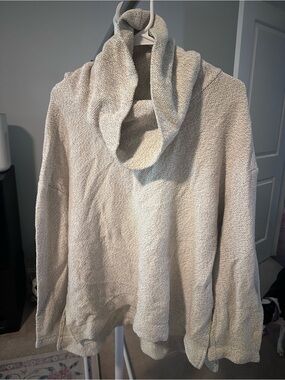 Ava & Viv Cream Cowl Neck Sweater